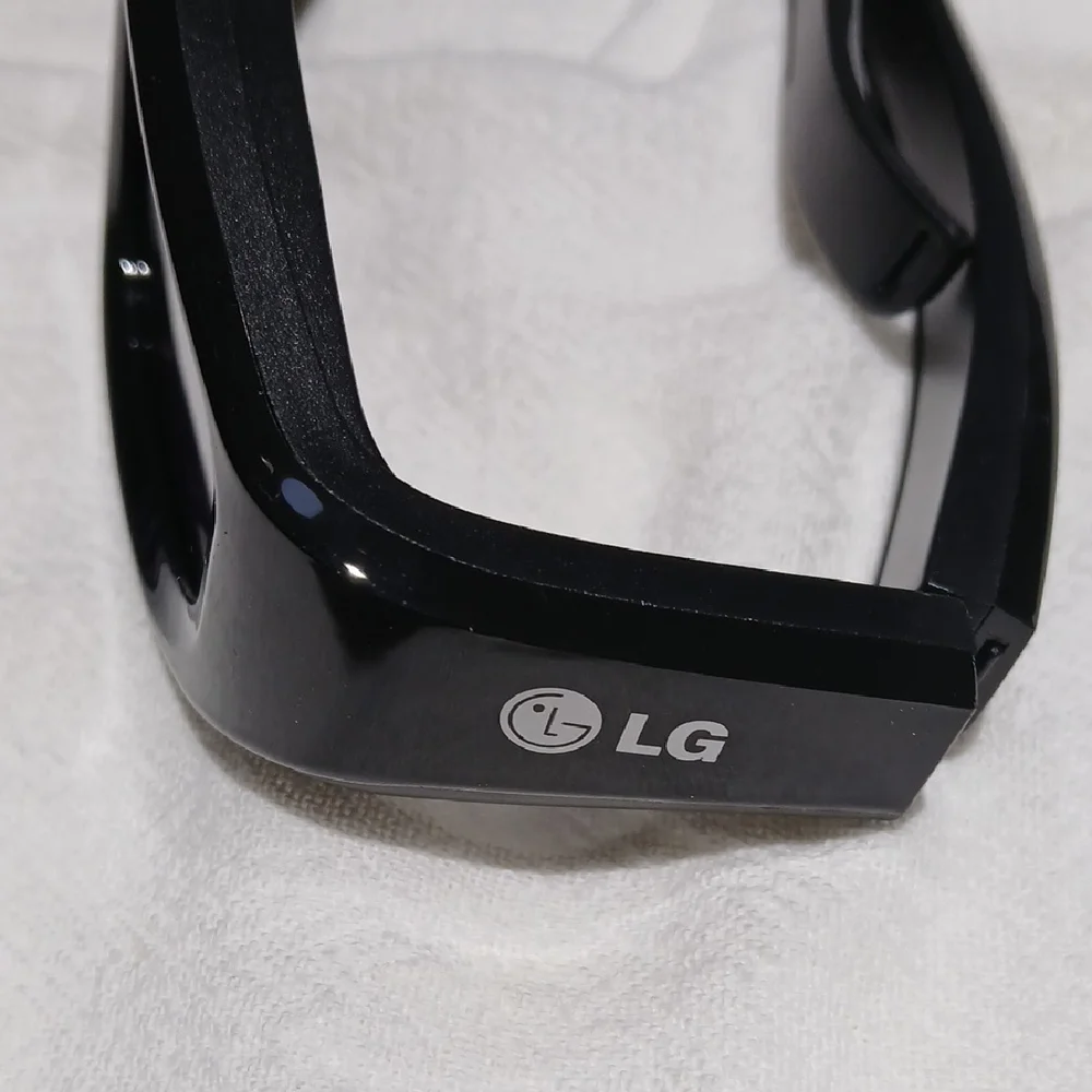 LG Black Wearable 3D Glasses Size 0S.